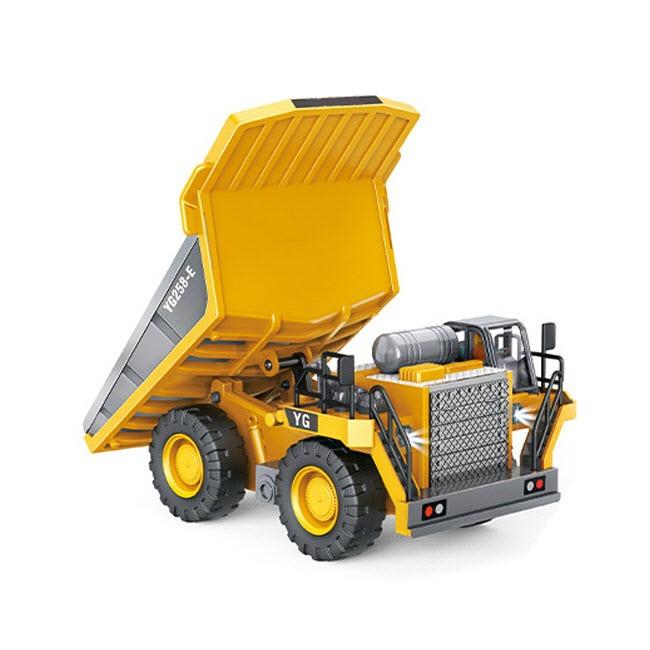 ๐ Mini Alloy RC Dump Truck | 1/64 Scale Engineering Gift Set