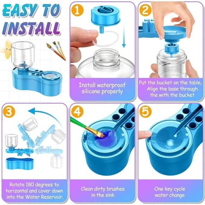 Paint brush cleaner