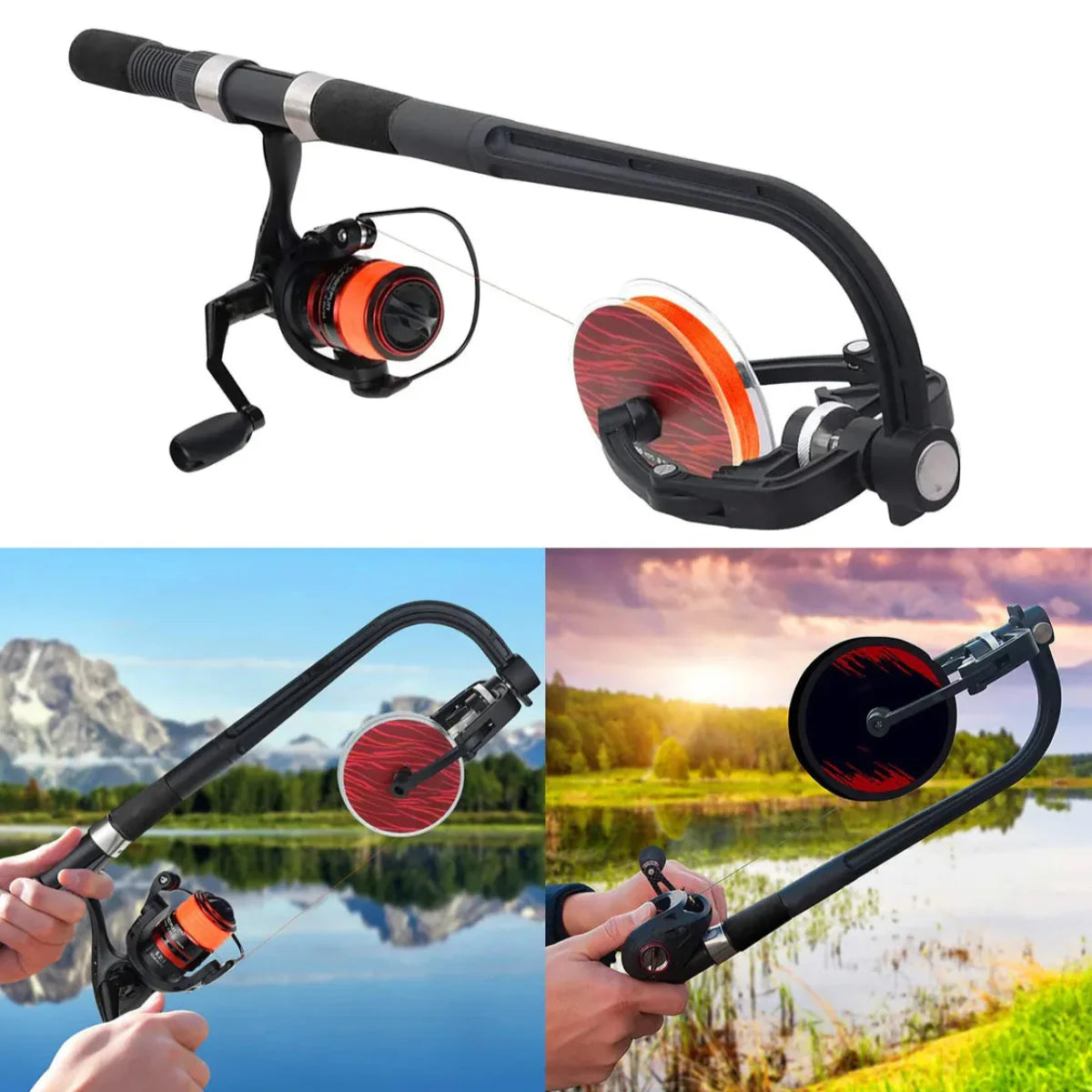 Fishing Line Winder Spooler Machine – Spinning Reel Spool Spooling Station
