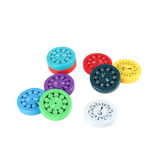 Math Fidget Spinner – Kids Arithmetic Learning Toy| Addition, Subtraction, Multiplication & Division |