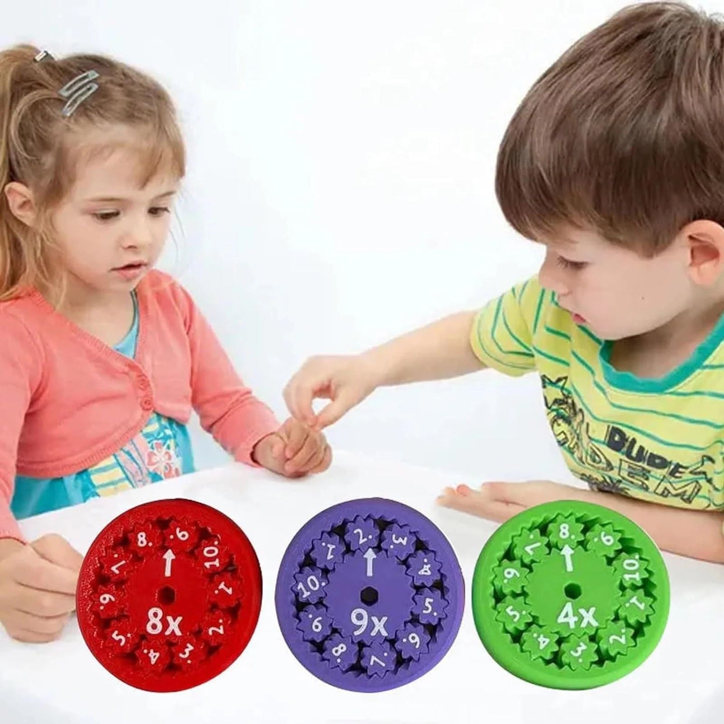 Math Fidget Spinner – Kids Arithmetic Learning Toy| Addition, Subtraction, Multiplication & Division |