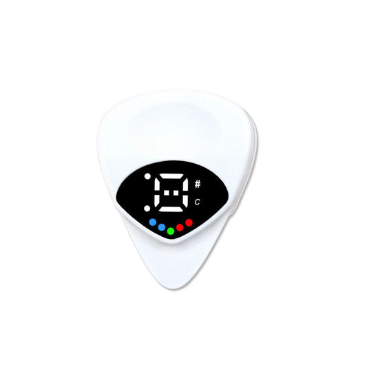 2-in-1 Guitar Tuner & Pick – Multifunctional Guitar Accessory